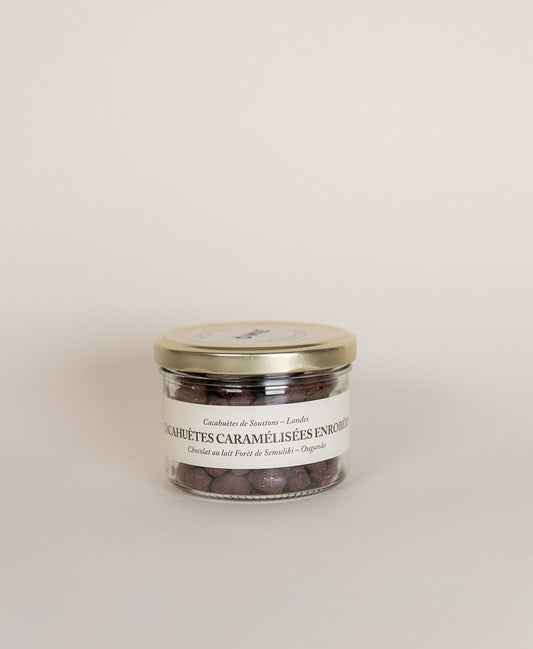 Cacahuètes caramélisées enrobées