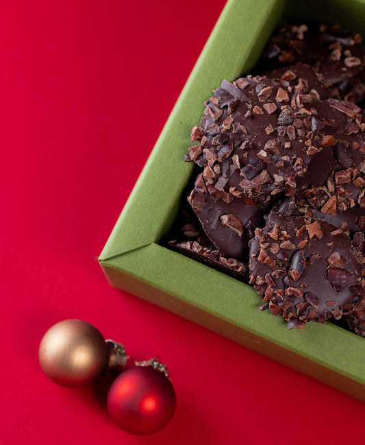 Palets aux éclats de fèves torréfiées