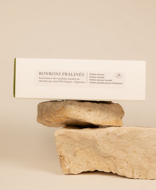 Bonbons pralinés enrobés