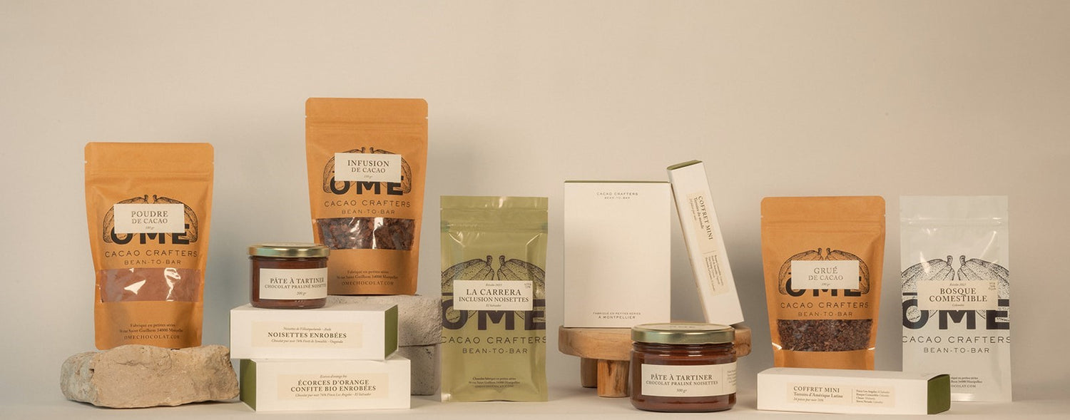 Produits chocolatés bean to bar