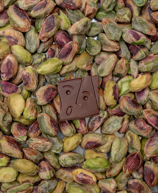 Praliné Pistaches & Fleur de Sel - Hacienda Dos Lagunas, Noir 76%